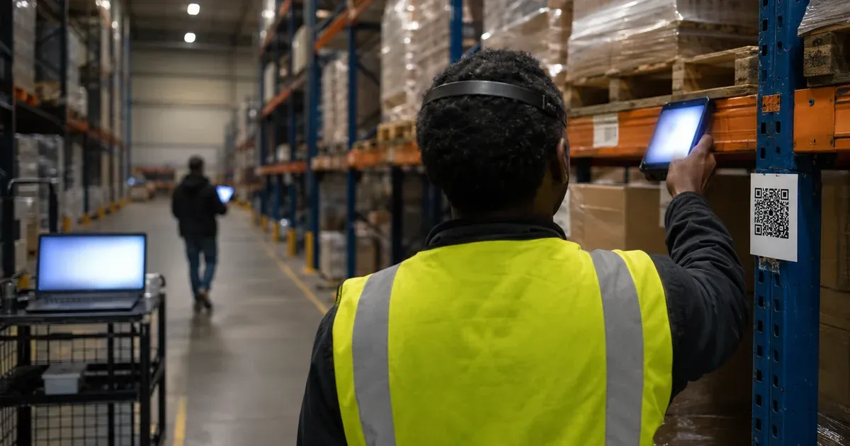 Диаграмма Ганта проекта внедрения WMS — 8 этапов на 6 месяцев с вехами и зависимостями